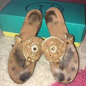 Jack Rogers Georgica sandal/box